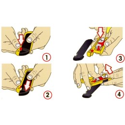 Nóż bezpieczny OLFA SK-6 z automatyczną osłoną ostrza | Bielsko-Biała