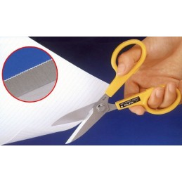 Nożyczki OLFA SCS-2 – profesjonalne ząbkowane nożyczki uniwersalne | Bielsko-Biała