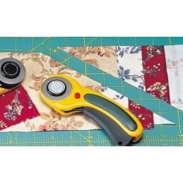 OLFA RTY-3/DX – ergonomiczny nóż krążkowy 60 mm z blokadą bezpieczeństwa | Bielsko-Biała