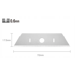 Wymiary ostrza olfa skb-2s