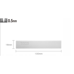 Wymiary ostrza Olfa BS-10B