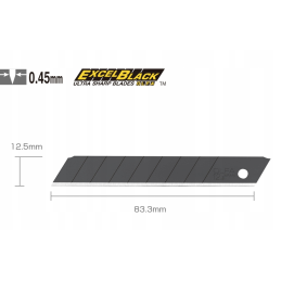 Wymiary Ostrza Olfa MTBB-10B