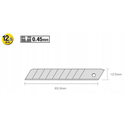 Wymiary Ostrza MTB-10