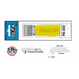 Wymiary ostrza PB-450