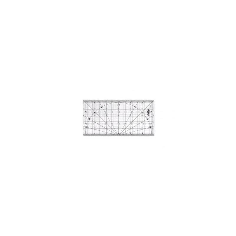 Szablon krawiecki OLFA MQR 15x30 cm z matową powierzchnią