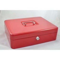 Kasetka metalowa na pieniądze 300x240x90mm