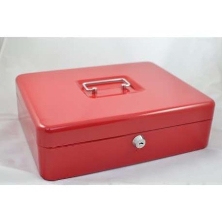 Kasetka metalowa na pieniądze 300x240x90mm