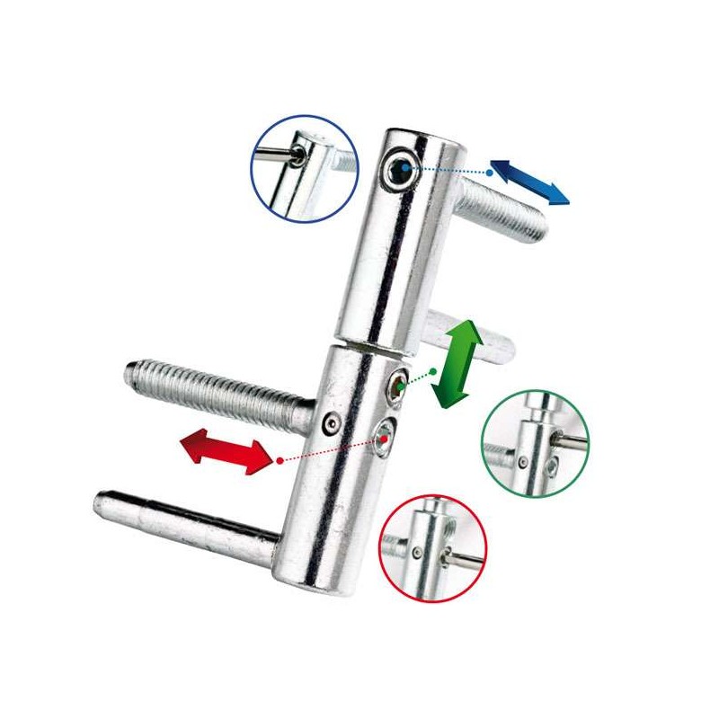 Zawias wkręcany Exacta 20 mm