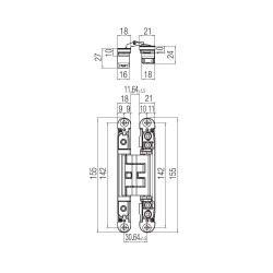 ZAWIAS WPUSZCZANY KUBICA K2460