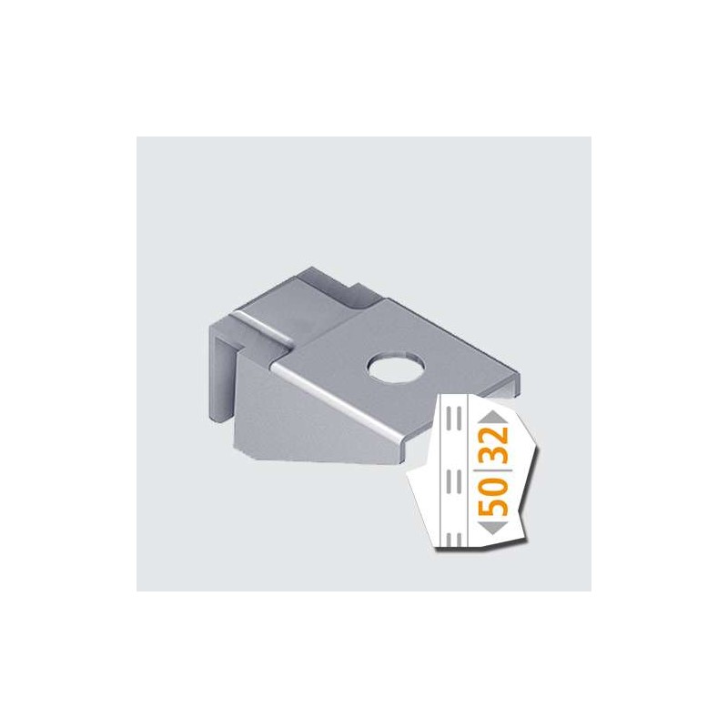 Blaszki montażowe do wsporników pojedynczych Element System rozmiar