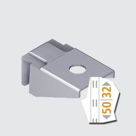 Blaszki montażowe do wsporników pojedynczych Element System rozmiar