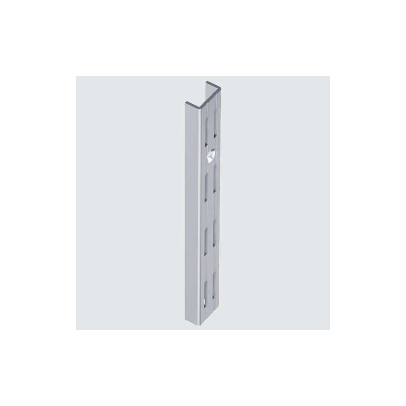 Szyna ścienna podwójna Element System 150cm kolor srebrny