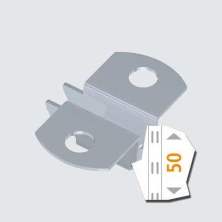 Blaszki montażowe do mocowania półek Element System