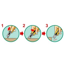 Nóż bezpieczny półautomatyczny OLFA SK‑4 9 mm | Bielsko‑Biała